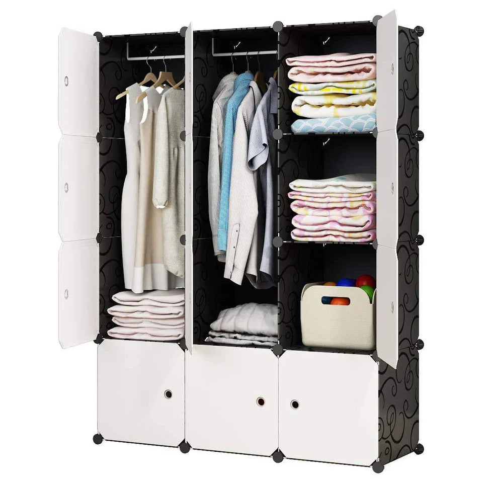 Armoires 3 battant en plastique durable