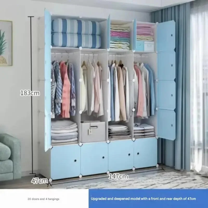 Armoire 3 battant en plastique