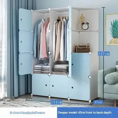 Armoire 3 battant en plastique