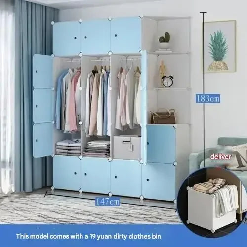 Armoire 3 battant en plastique