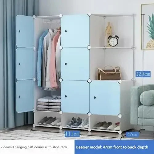 Armoire 3 battant en plastique