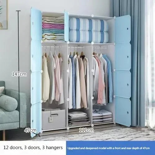 Armoire 3 battant en plastique