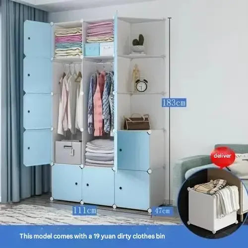 Armoire 3 battant en plastique
