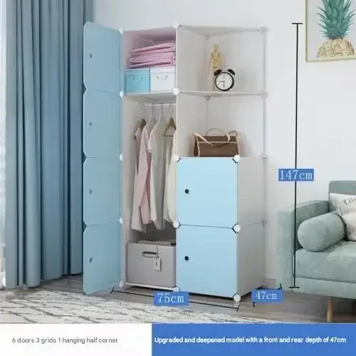 Armoire 3 battant en plastique