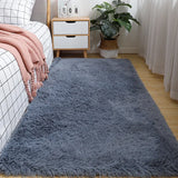VIKmemorial-Couverture de lit en peluche pour chambre à coucher, tapis de maison complet, nordique, salon, fille, polymères de sol, 40x60cm