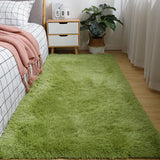 VIKmemorial-Couverture de lit en peluche pour chambre à coucher, tapis de maison complet, nordique, salon, fille, polymères de sol, 40x60cm