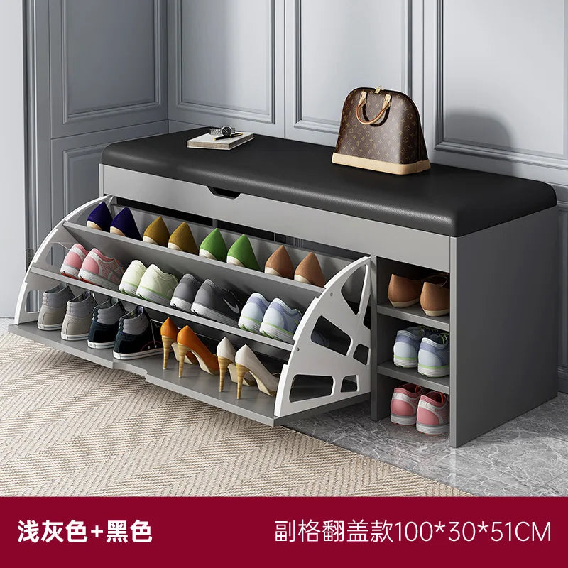 Armoires à chaussures distantes, support de salon, étagère de banc de couloir, armoires à chaussures de hall d'entrée, petite chambre, hall d'entrée, LQQ100YH