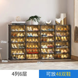Armoire de rangement pour chaussures domestique T1, étagère multicouche durable, entrée dans la porte contre le mur, meuble de bain