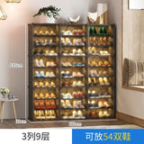 Armoire de rangement pour chaussures domestique T1, étagère multicouche durable, entrée dans la porte contre le mur, meuble de bain