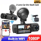 Dashcam Double Caméra Voiture Full HD 1080P – Avant & Arrière avec Vision Nocturne