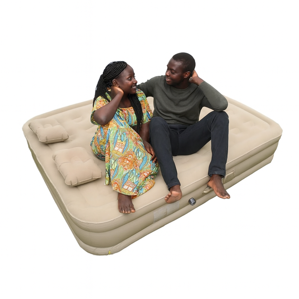 Matelas Gonflable VIP  avec Pompe Électrique Intégrée