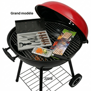 Barbecue géant + accessoires complet