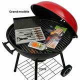 Barbecue géant + accessoires complet