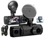 Dashcam Double Caméra Voiture Full HD 1080P – Avant & Arrière avec Vision Nocturne
